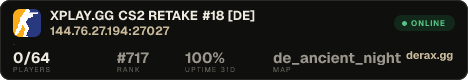 XPLAY.GG • CS2 RETAKE #18 • [DE]