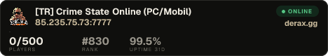 [TR] Crime State Online (PC/Mobil)