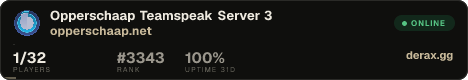 Opperschaap Teamspeak Server 3