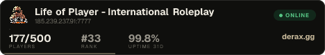Life of Player - International Roleplay