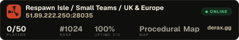 Respawn Isle / Small Teams / UK & Europe