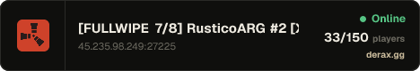 [FULLWIPE 7/8] RusticoARG #2 [X5|MAX5|KITS|PVP|5X|LATAM]