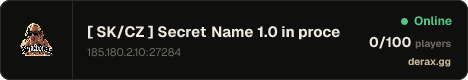 [ SK/CZ ] Secret Name 1.0 in process [ 0.3.7 ]