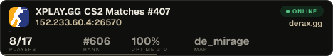 XPLAY.GG • CS2 Matches #407