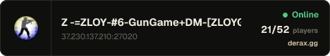 Z -=ZLOY-#6-GunGame+DM-[ZLOYGAMES.COM]=-