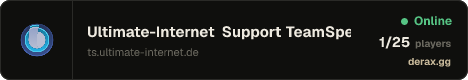Ultimate-Internet Support TeamSpeak ]|[ Server