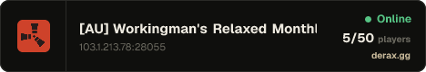 [AU] Workingman's Relaxed Monthly / Low Upkeep / Chill