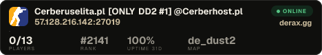 Cerberuselita.pl [ONLY DD2 #1] @Cerberhost.pl