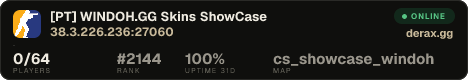 [PT] WINDOH.GG • Skins ShowCase