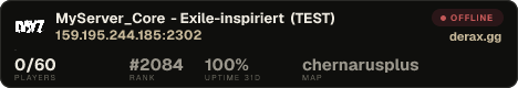 MyServer_Core - Exile-inspiriert (TEST)