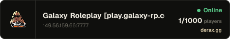 Galaxy Roleplay [play.galaxy-rp.com]