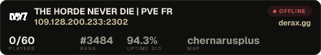 THE HORDE NEVER DIE | PVE FR