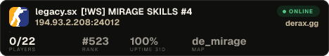 ██ ★ legacy.sx ★ [!WS] MIRAGE SKILLS #4