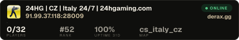 24HG | CZ | Italy 24/7 | 24hgaming.com