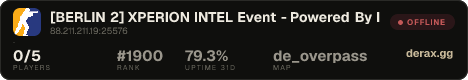 [BERLIN 2] XPERION INTEL Event - Powered By Intel & Nitrado/Ape