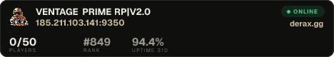 VENTAGE PRIME RP|V2.0