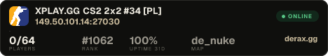 XPLAY.GG • CS2 2x2 #34 • [PL]