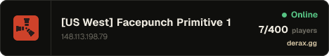 [US West] Facepunch Primitive 1