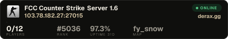 FCC Counter Strike Server 1.6