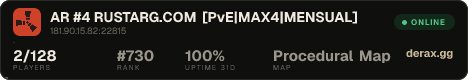 AR #4 RUSTARG.COM [PvE|MAX4|MENSUAL]
