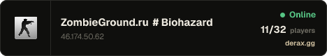 ZombieGround.ru # Biohazard