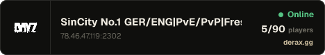 SinCity No.1 GER/ENG|PvE/PvP|Fresh Wiped|Quests|Trader|Mutants
