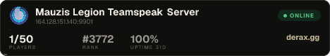 Mauzis Legion Teamspeak Server