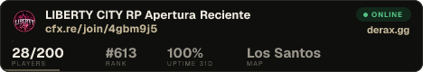 LIBERTY CITY RP Apertura Reciente