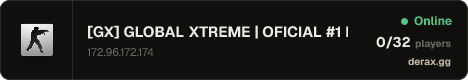 [GX] GLOBAL XTREME | OFICIAL #1 PREGAMER