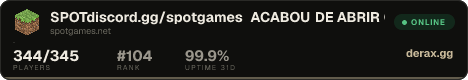SPOT・discord.gg/spotgames ACABOU DE ABRIR O RANKUP ORIGIN
