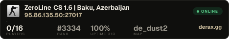 ZeroLine CS 1.6 | Baku, Azerbaijan