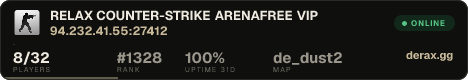 RELAX COUNTER-STRIKE ARENAFREE VIP