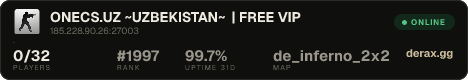 ▅ █ ONECS.UZ ~UZBEKISTAN~ | FREE VIP █ ▅