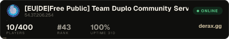 [EU|DE|Free Public] Team Duplo Community Server | Free Channels