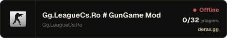 Gg.LeagueCs.Ro # GunGame Mod