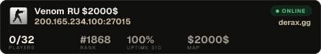 Venom RU $2000$