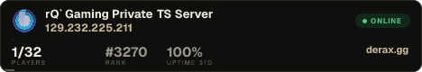 rQ` Gaming Private TS Server