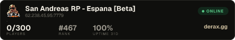 San Andreas RP - Espana [Beta]