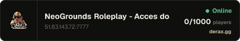 NeoGrounds Roleplay - Acces doar pe LAUNCHER