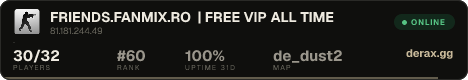 FRIENDS.FANMIX.RO | FREE VIP ALL TIME