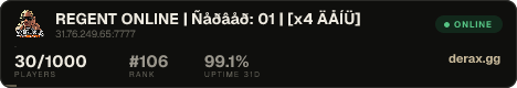 REGENT ONLINE | Ñåðâåð: 01 | [x4 ÄÅÍÜ]