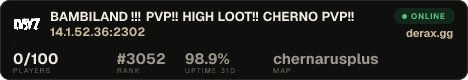 BAMBILAND !!! PVP!! HIGH LOOT!! CHERNO PVP!!