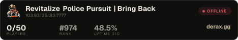 Revitalize Police Pursuit | Bring Back