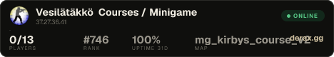 Vesilätäkkö Courses / Minigame