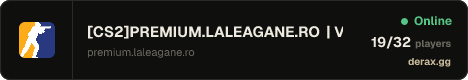 [CS2]PREMIUM.LALEAGANE.RO | VIP GRATIS + SKINS + MEDIC | TOP 3