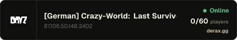 [German] Crazy-World: Last Survivors [PVE Only]