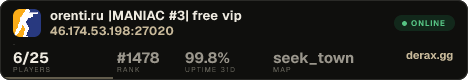 ★ orenti.ru |MANIAC #3| free vip
