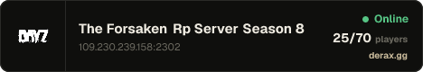 The Forsaken Rp Server Season 8 Live