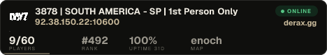 3878 | SOUTH AMERICA - SP | 1st Person Only
