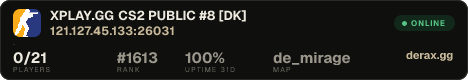 XPLAY.GG • CS2 PUBLIC #8 • [DK]